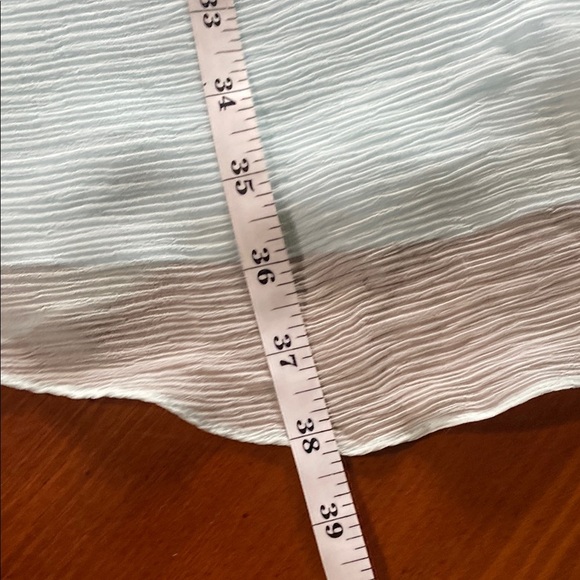 Donna Morgan Y2K Silk Halter Midi Dress Baby Blue Size 4 - Picture 7 of 7